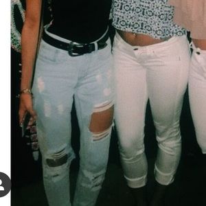 White Fox Boutique Harlow skinny bf jeans XS